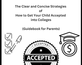 College Acceptance Guidebook for Parents (Digital Download)