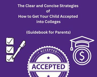 College Acceptance Guidebook for Parents (Digital Download)