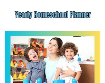 Yearly Homeschool Planner for August-June