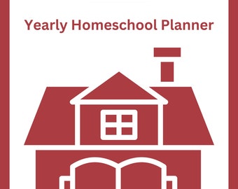 Yearly Homeschool Planner for August-June