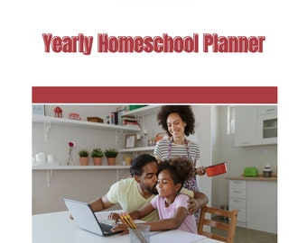 Yearly Homeschool Planner for August-June
