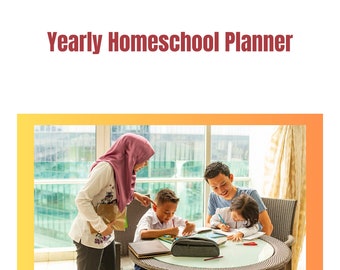 Yearly Homeschool Planner for August-June