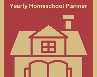 Yearly Homeschool Planner for August-June