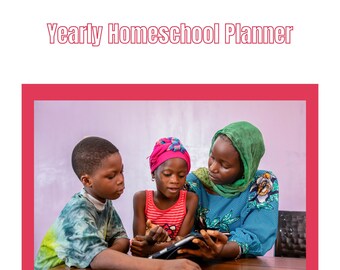 Yearly Homeschool Planner for August-June