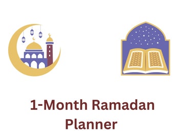 1-Month Ramadan Planner (White)