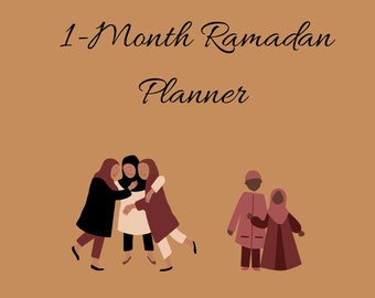 1-Month Ramadan Planner