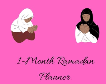 1-Month Ramadan Planner G