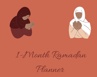 1-Month Ramadan Planner B