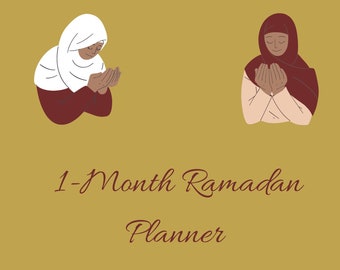1-Month Ramadan Planner C