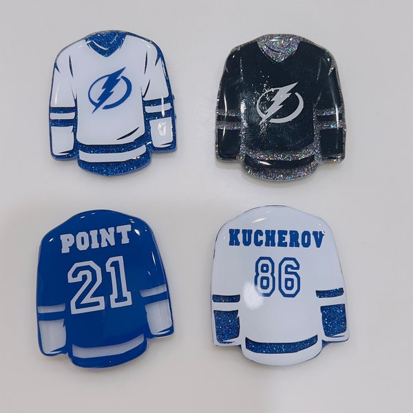 Hockey badge reel| Tampa Bay badge Reel| Hockey| Lightning| RN| Badge Reel| ID holder| Badge ID Holder| Bolts