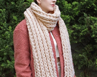 Ladies Loop Scarf Knit Scarf USA Stars Beige Loop Scarf Loop Scarf Ladies Loop Scarf Knit Scarf USA Stars Beige Loop Scarf Loop Scarf