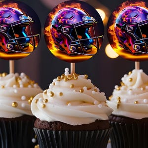Football Party | Football Baby Shower | Superbowl Birthday | Football Helmet | Superbowl Party | Football Topper | Superball Party