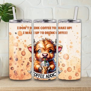 Instant Download, Png Sublimation 300 Dpi | Design Only | Coffee Lover | Straight Tumbler Png. |  Png Files | Coffee Beans Tumbler Wrap Png