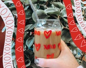 XOXO Glass Cup