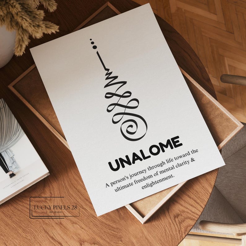 Lotus Enso Unalome Print Set: Zen Spiritual Art (digital Download) - Etsy