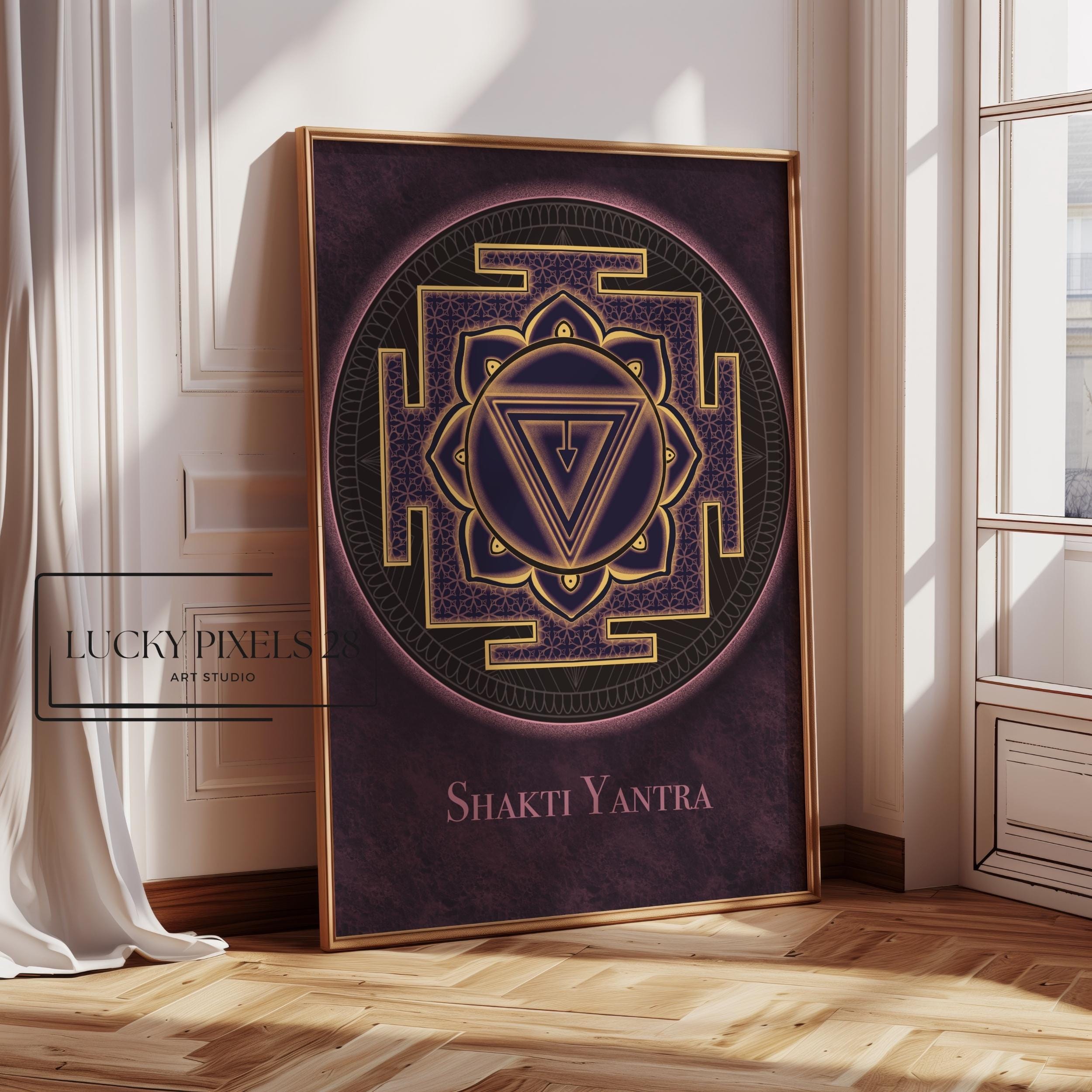 Shakti Yantra, for Wealth, Health, Prosperity, Removal of All