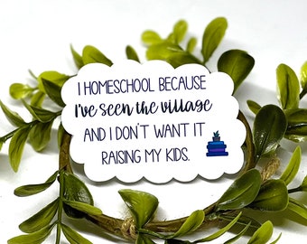 Homeschool Mama Caffeinate /& Educate sticker