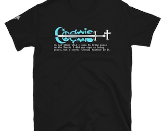 Coexist/Convert Matthew 10:34 Christianity shirt