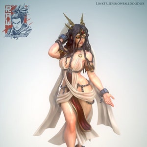Ronin Arts Workshop Lady Shura SFW and NSFW. 75mm made to order 3D printed miniature