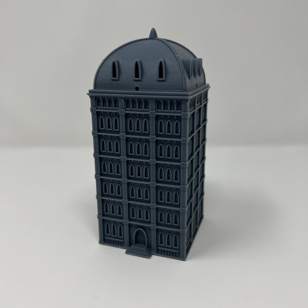 Wargame Forge gothic building G105 epic 8mm scale 3D printed resin terrain