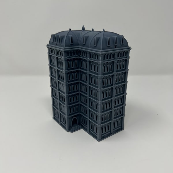 Wargame Forge gothic building G097 epic 8mm scale 3D printed resin terrain