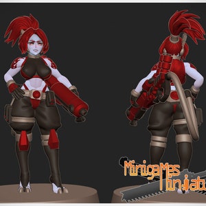 Greater Good Torchstar V2 by Minigames Miniatures. 32mm scale made to order 3D print.