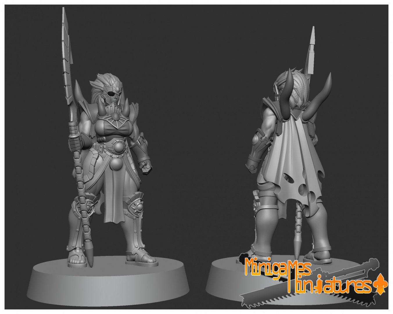 3D Printable Magnus, The Red Inquisitor by Signum Workshop