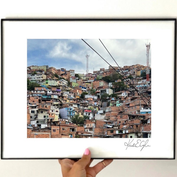 FRAMED+SIGNED: Comuna 13 / Medellín, Colombia