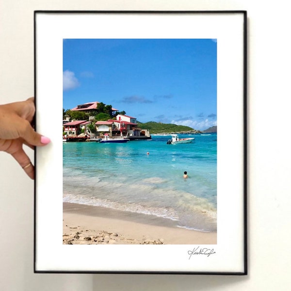 FRAMED+SIGNED: Eden Rock / Saint-Jean, Saint Barthélemy