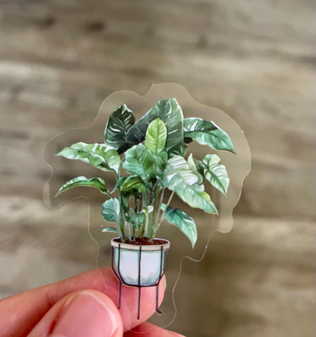 Plant Machine Sticker Plant Sticker - Etsy