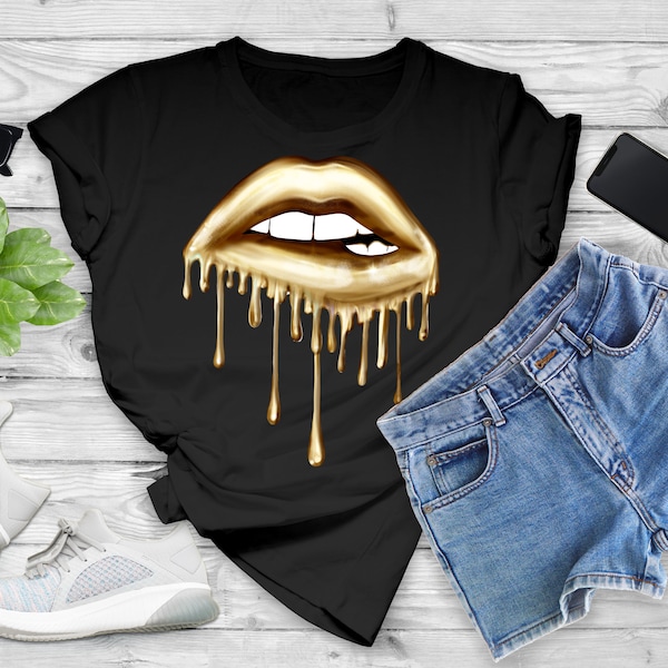 Lip Tattoo T-Shirt main image 1