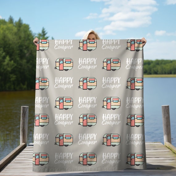 Happy campers blanket hotsell
