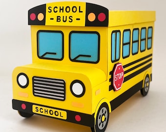 School Bus Gift Box