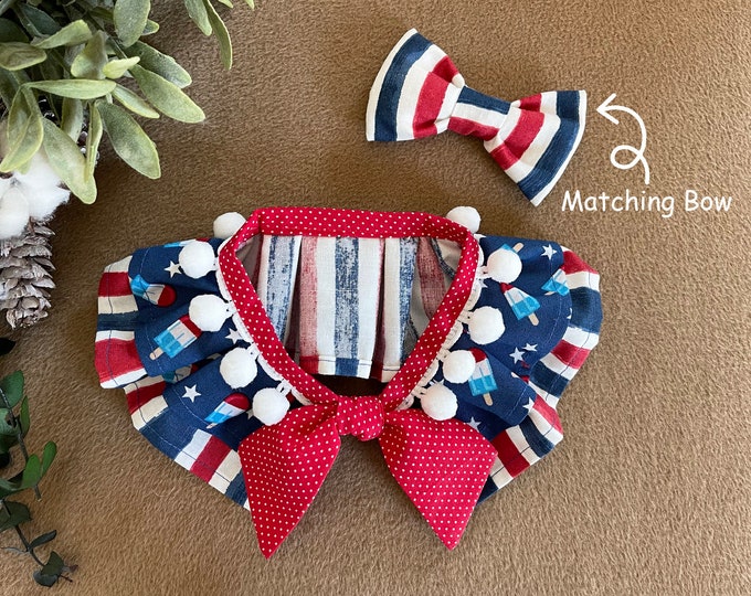 fourth of july dog bandana