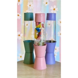 Mini Lava Lamp Party Decor, Pastel Colors, Groovy Party Favors, Retro Party Favors