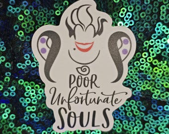 Cute Disney Ursula Sticker
