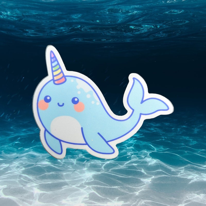 Narwhal Sticker - Etsy