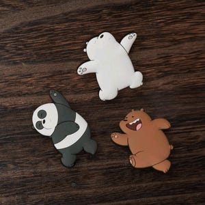 Cute We Bare Bears Magnets