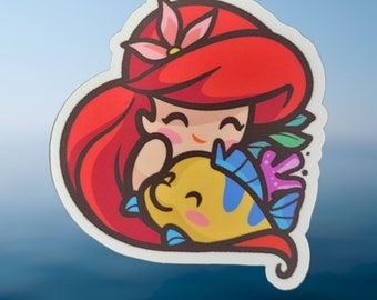 Cute Disney Little Mermaid Stickers