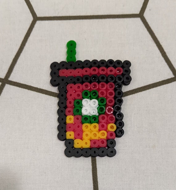 Starbucks Drink Inspired Perler Bead Etsy
