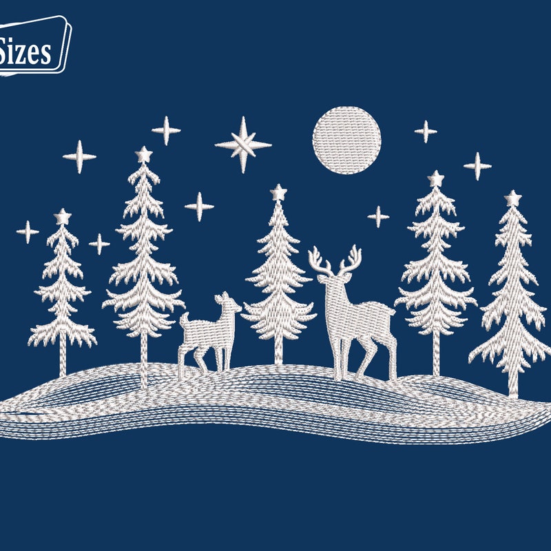 Winter Embroidery - Etsy