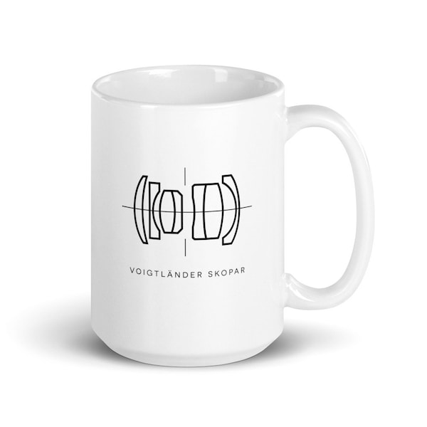 Voigtländer Skopar Lens Diagram Mug