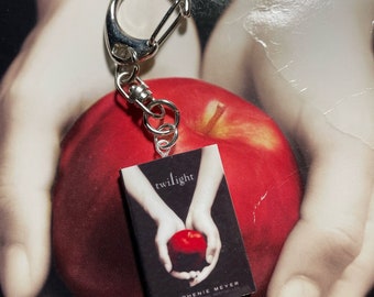 Custom Mini Book Cover Keychain | Reader, Author, Writer, Teacher, Librarian Gift