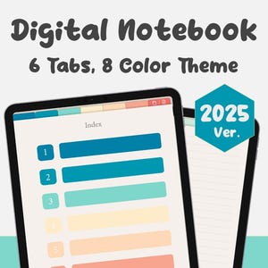 Ultimate Digital Notebook for Student Studying Notes with hyperlink for goodnotes and notability dark mode