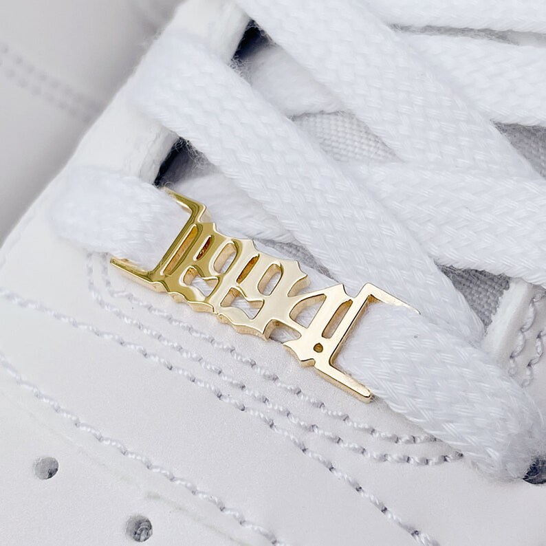 Personalized Name Shoe Buckle Custom Air Force 1 Shoelace Etsy