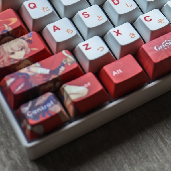 Genshin Impact Yoimiya Theme PBT Keycaps