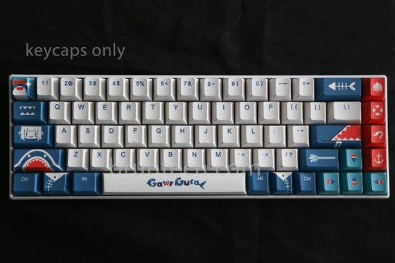 Game VTuber Pikamee PBT OEM Transparent Keycaps for Mechanical