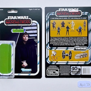 MAN25 - Luke Skywalker (The Rescue) (cardback + optional blister)