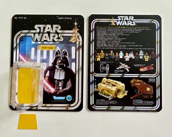 SWMini - 06 - Darth Vader (LEGO/minifigure cardback + blister & footer)