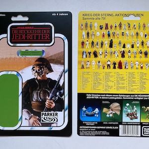 GER66 - Lando Calrissian (Skiff-Wachen Verkleidung) (Custom German Die Rückkehr der Jedi-Ritter Cardback)